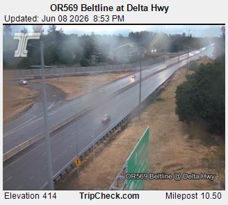 RoadCam - ORE569 WB at Delta Hwy