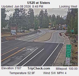 RoadCam - US20 at Sisters