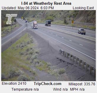 I-84 at Weatherby Rest Area