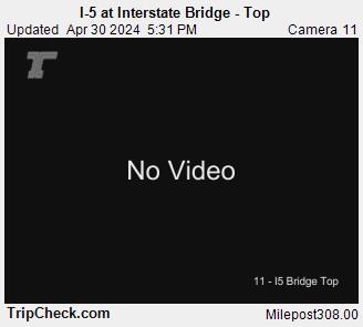 I-5 at Interstate Bridge - Top