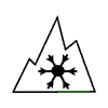 Mountain/Snowflake emblem