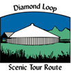 The Diamond Loop roadsign.
