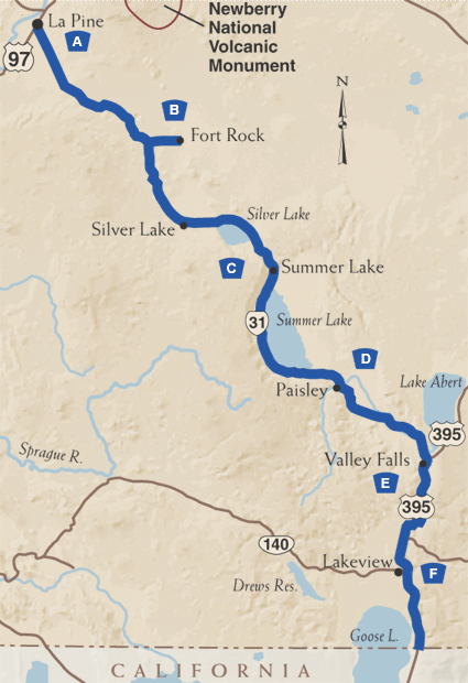 Oregon Highway Map With Mile Markers