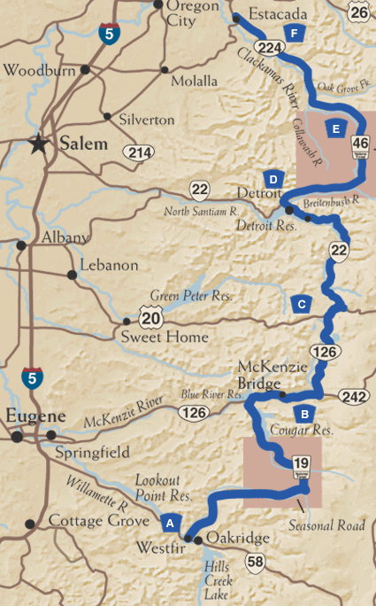 The West Cascade Scenic Byway | TripCheck - Oregon Traveler Information