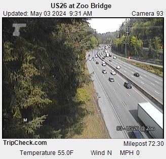 US 26 Zoo Bridge Portland