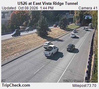 US 26 at East Vista Ridge Tunnel