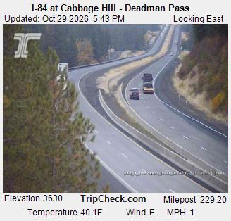 I-84 at Cabbage Hill - Deadman Pass