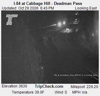 I-84 at Cabbage Hill - Deadman Pass