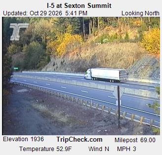 I-5 at Sexton Summit