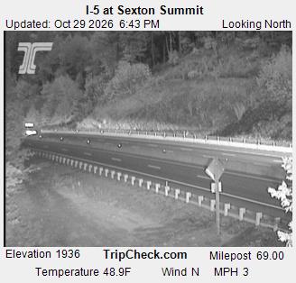 I-5 at Sexton Summit