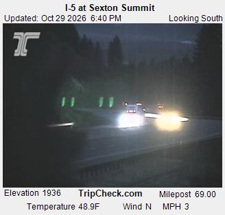 I-5 at Sexton Summit