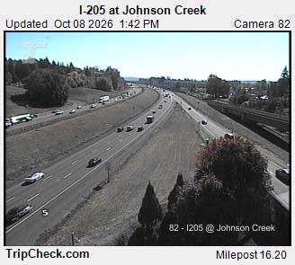 I-205 at Johnson Cr.