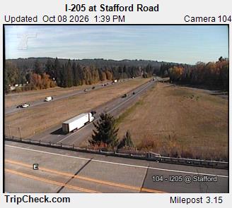 I-205 at Stafford Rd.