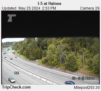 Traffic Cam I-5 at Haines