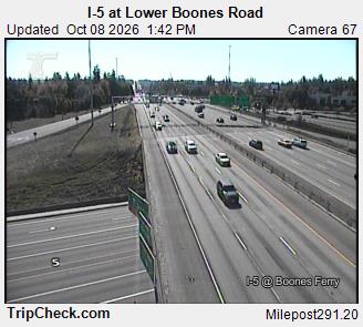 I-5 at Lower Boones Road