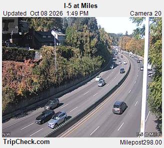 I-5 at Miles