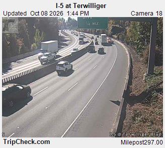 I-5 at Terwilliger