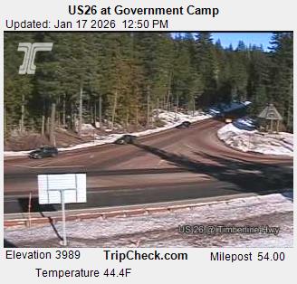Live Feed: US26 at G. Camp (Timberline Rd) Camera