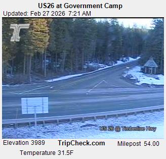 Live Feed: US26 at G. Camp (Timberline Rd) Camera