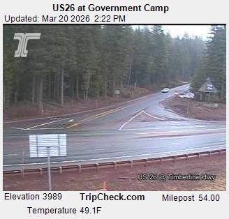 Live Feed: US26 at G. Camp (Timberline Rd) Camera