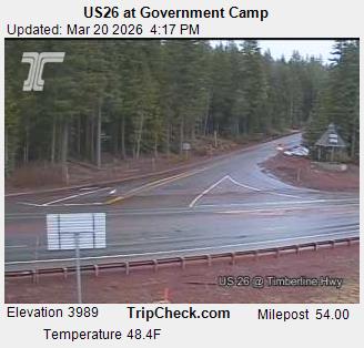 Live Feed: US26 at G. Camp (Timberline Rd) Camera