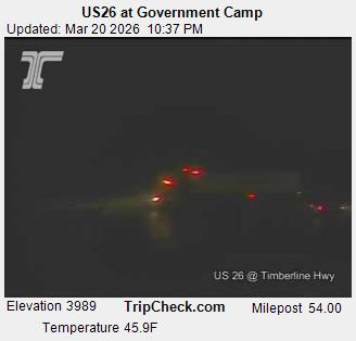 Live Feed: US26 at G. Camp (Timberline Rd) Camera