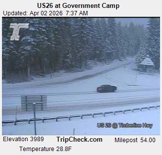 Live Feed: US26 at G. Camp (Timberline Rd) Camera