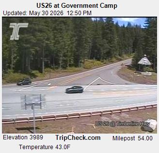 Live Feed: US26 at G. Camp (Timberline Rd) Camera