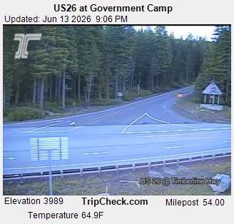 Live Feed: US26 at G. Camp (Timberline Rd) Camera