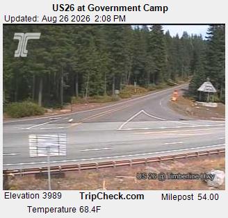 Live Feed: US26 at G. Camp (Timberline Rd) Camera