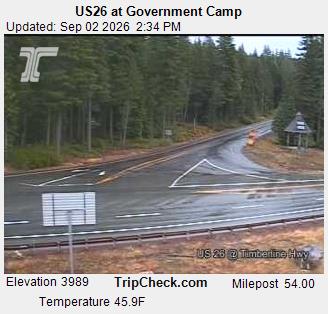 Live Feed: US26 at G. Camp (Timberline Rd) Camera