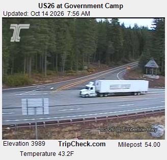Live Feed: US26 at G. Camp (Timberline Rd) Camera