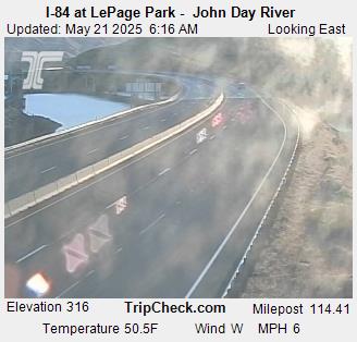 I-84 at LePage Park - John Day River