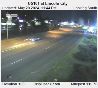 Traffic Cam US 101 at Lincoln City