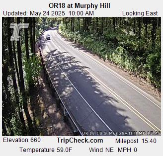 Traffic Cam ORE18 at Murphy Hill