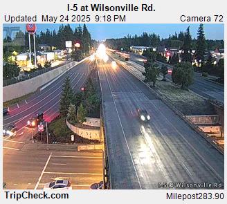 I-5 at Wilsonville Rd.