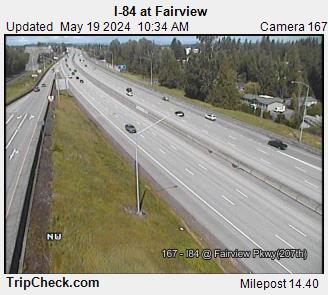 Traffic Cam I-84 at Fairview
